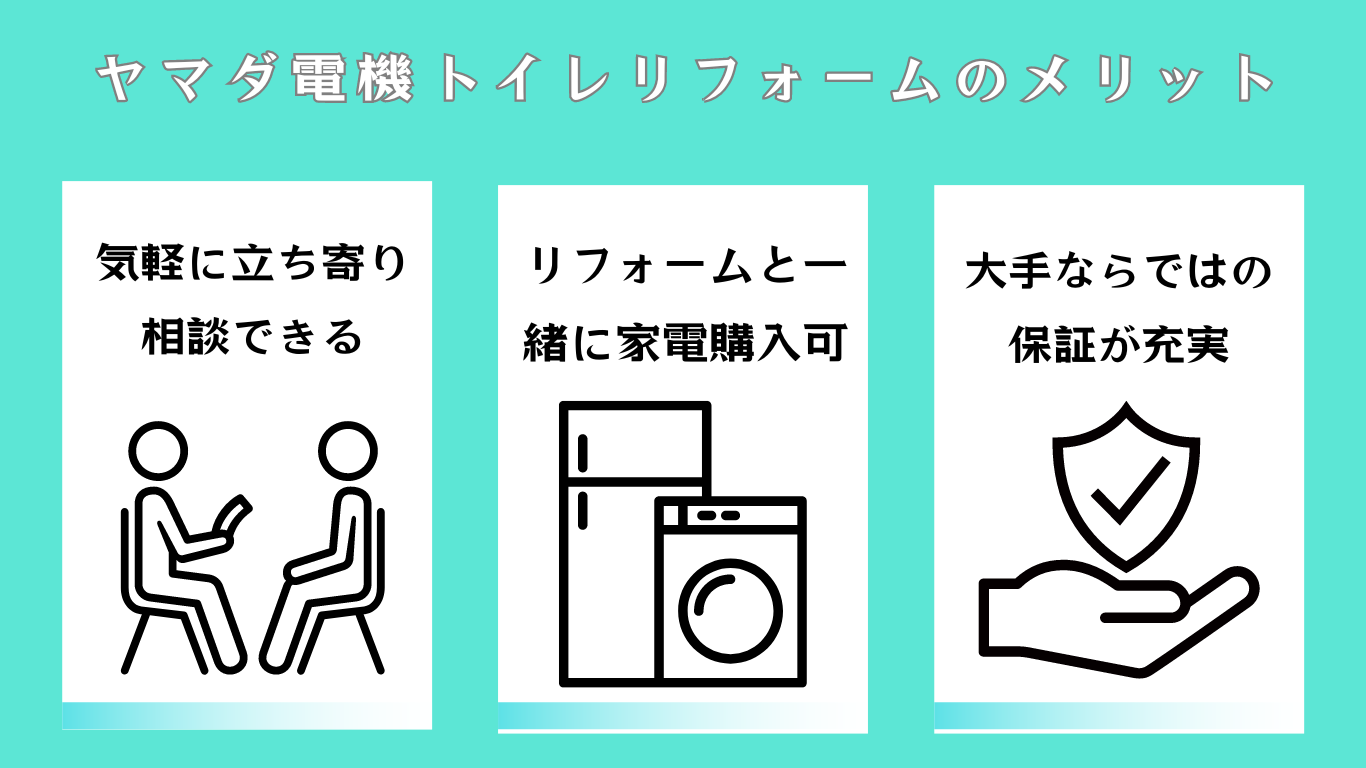 ヤマダ電機トイレリフォームの評判ってどう？|みんなの口コミ掲示板